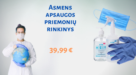 Asmens apsaugos priemonių rinkinys Asmens apsaugos priemonių rinkinys