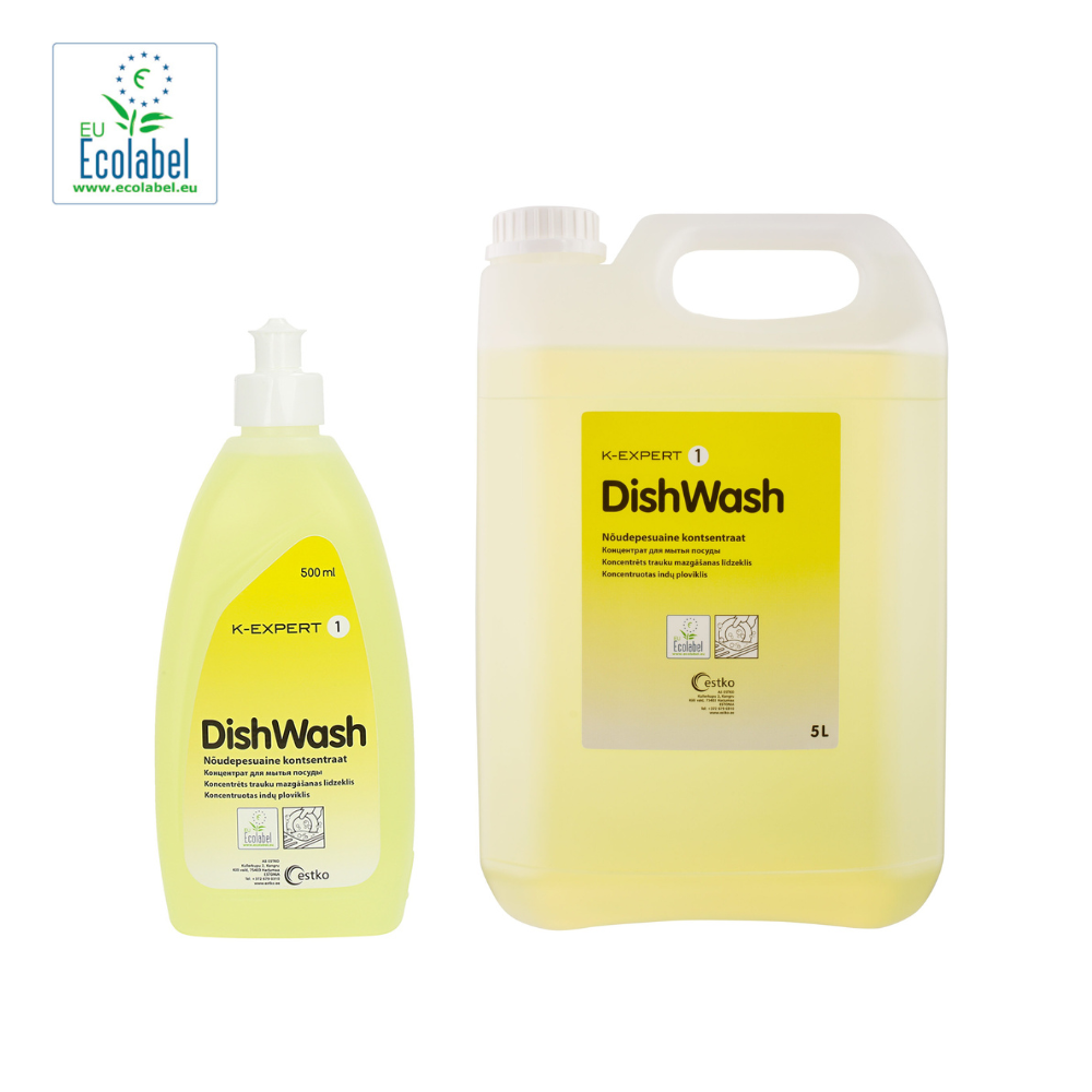 K-Expert 1 Dish-Wash ekologiška koncentruota indų plovimo priemonė K-Expert 1 Dish-Wash ekologiška koncentruota indų plovimo priemonė