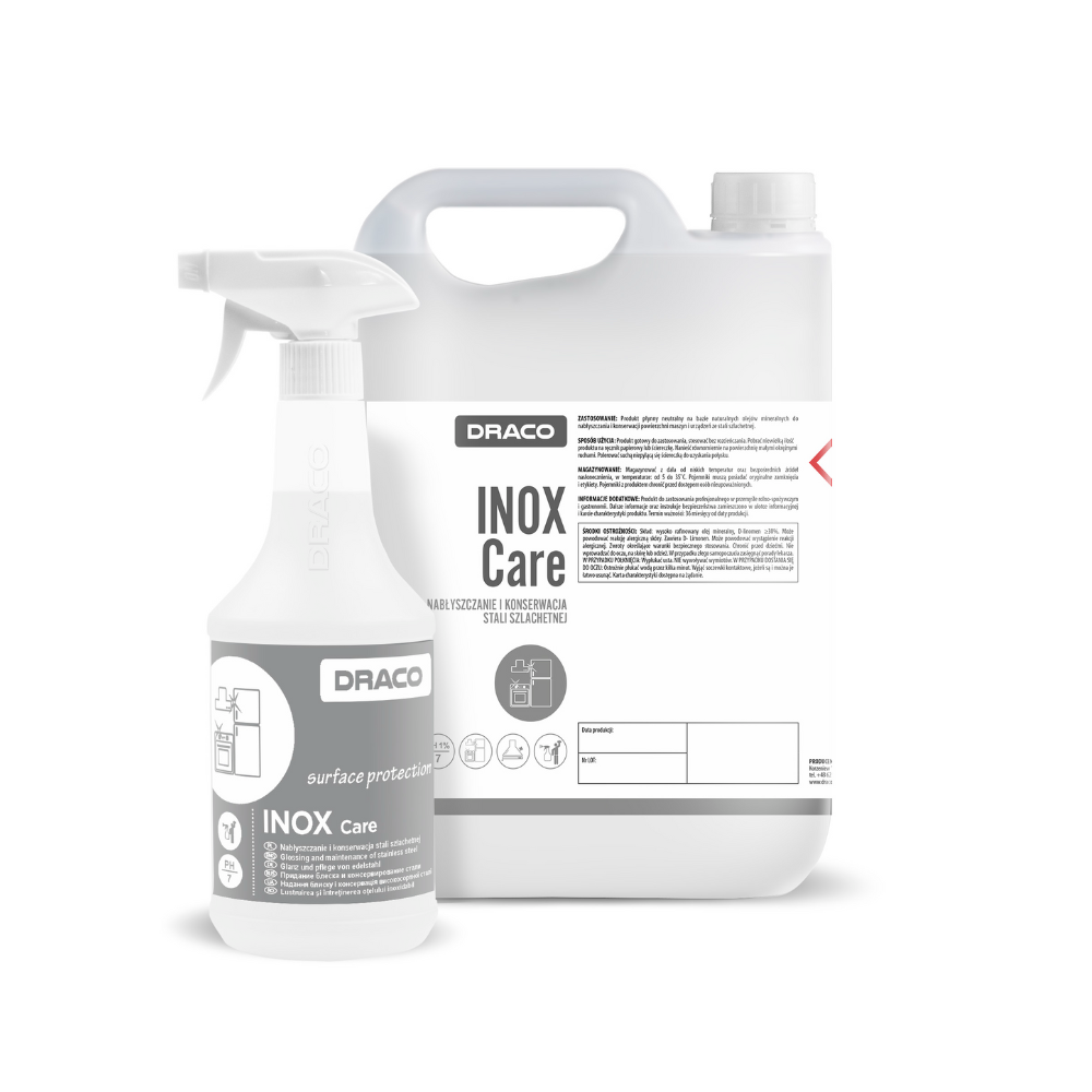 Inox Care - nerūdijančio plieno blizginimo ir priežiūros priemonė