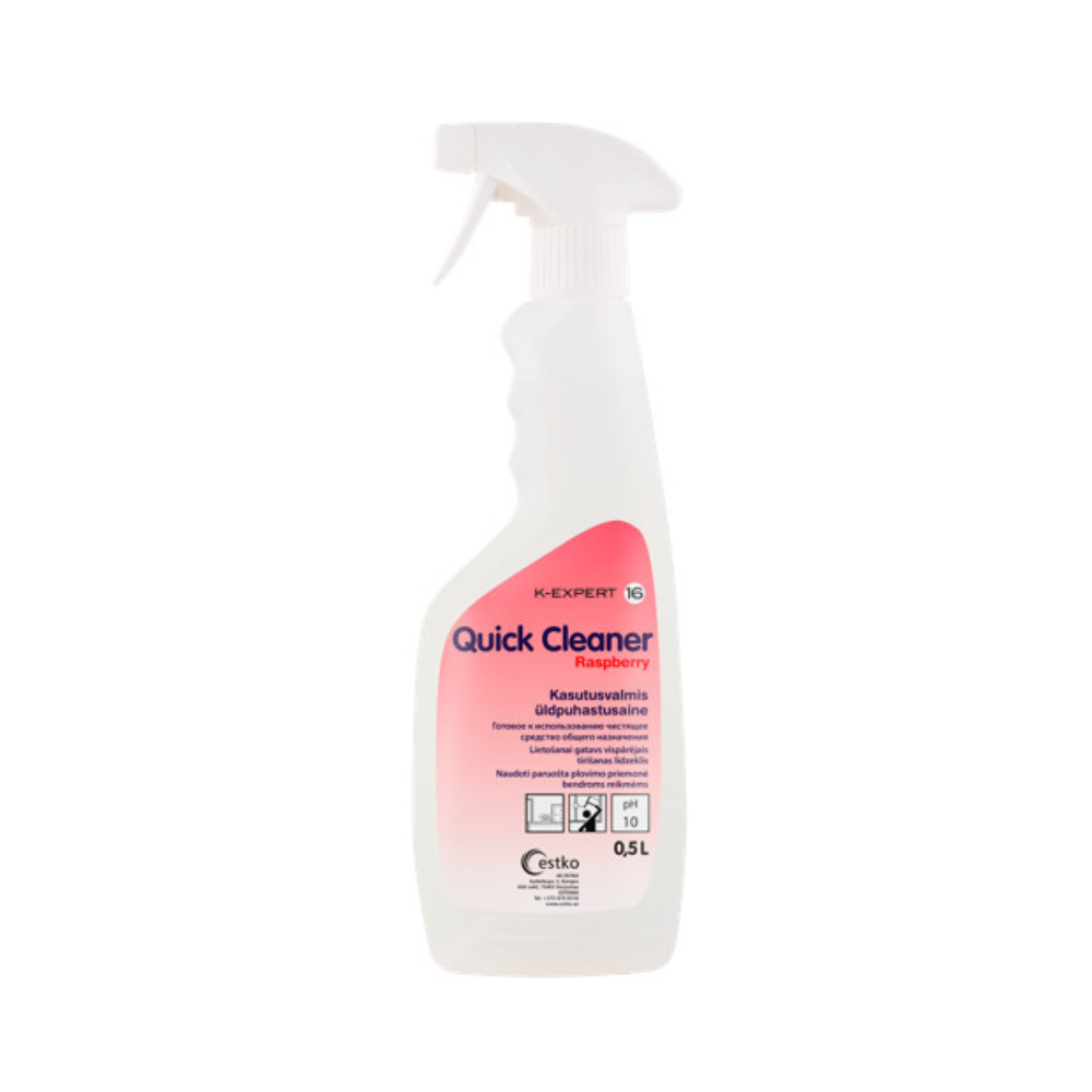 K-Expert 16 Quick Cleaner Raspberry - universalus paviršių ploviklis