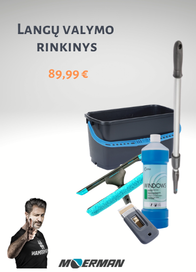 Langų valymo rinkinys Langų valymo rinkinys