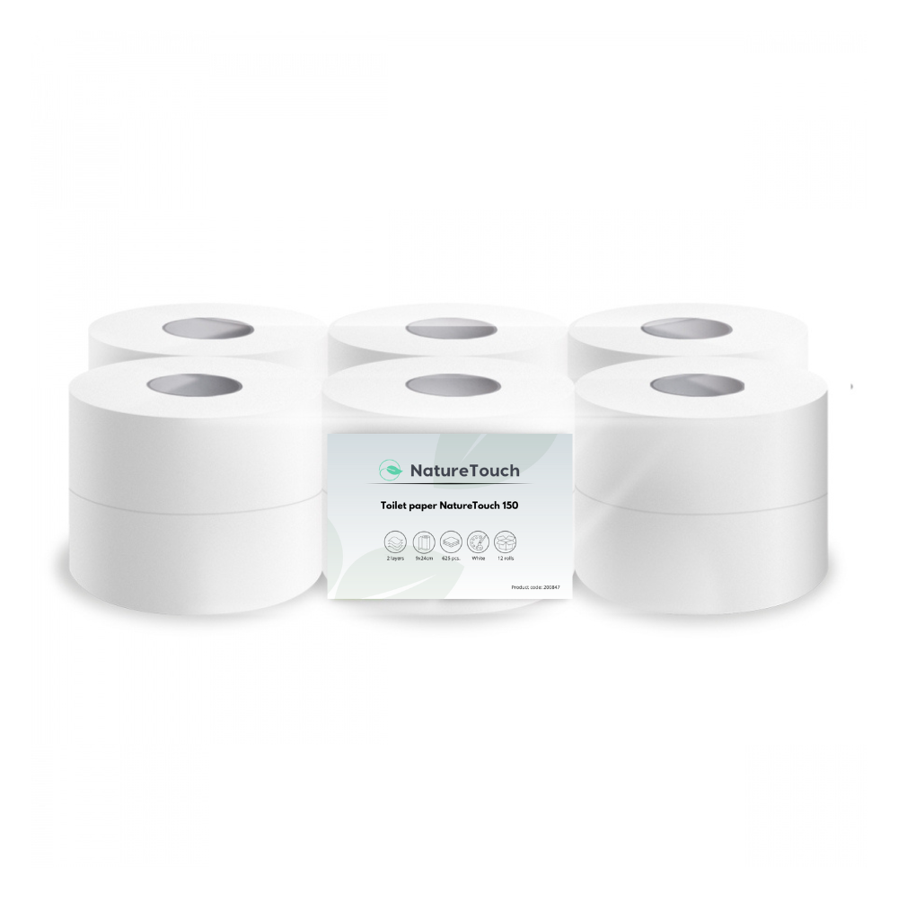 Tualetinis popierius NatureTouch 150 Tualetinis popierius NatureTouch 150