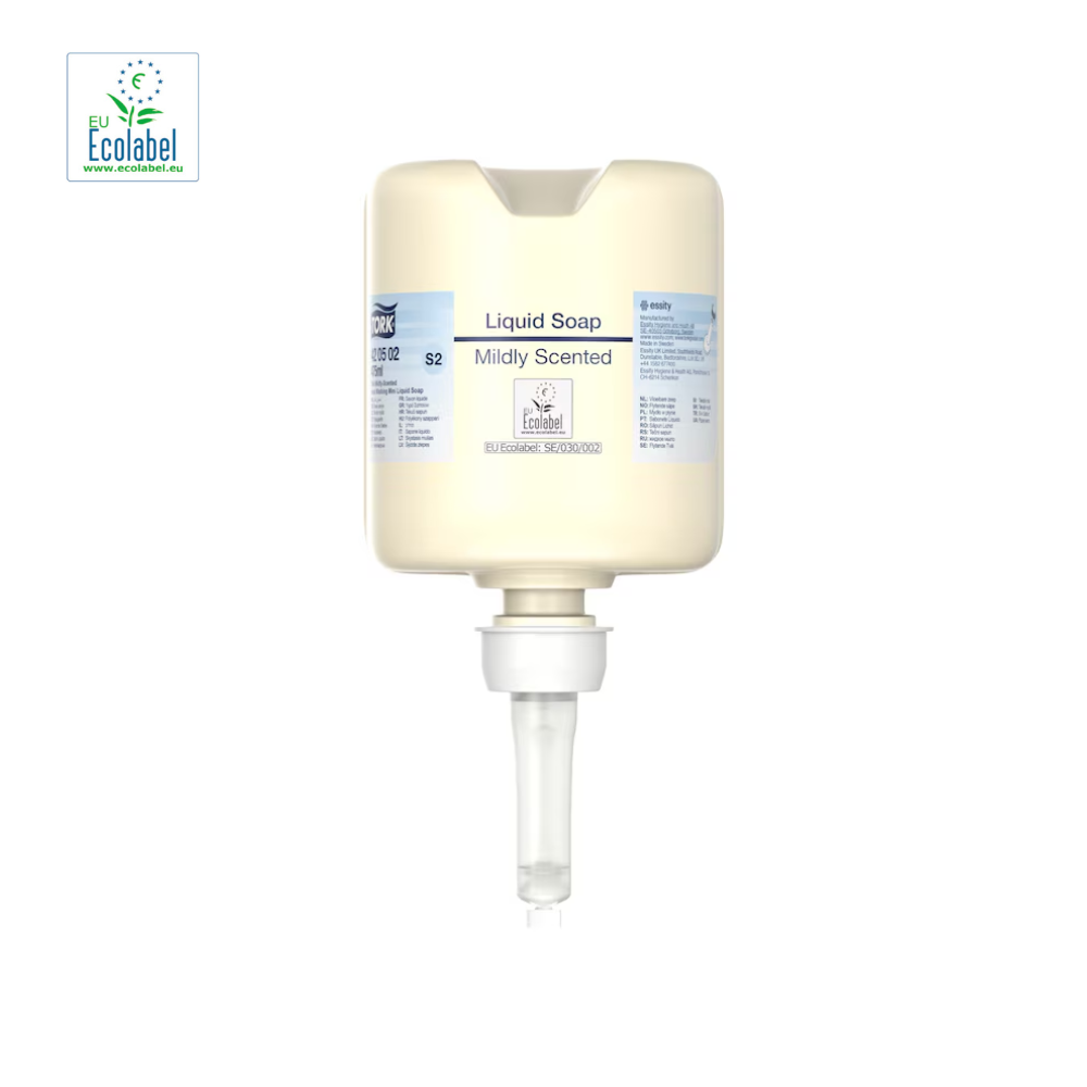 Švelniai pakvėpintas skystasis muilas Tork Premium Mild Mini S2 420502, 475ml