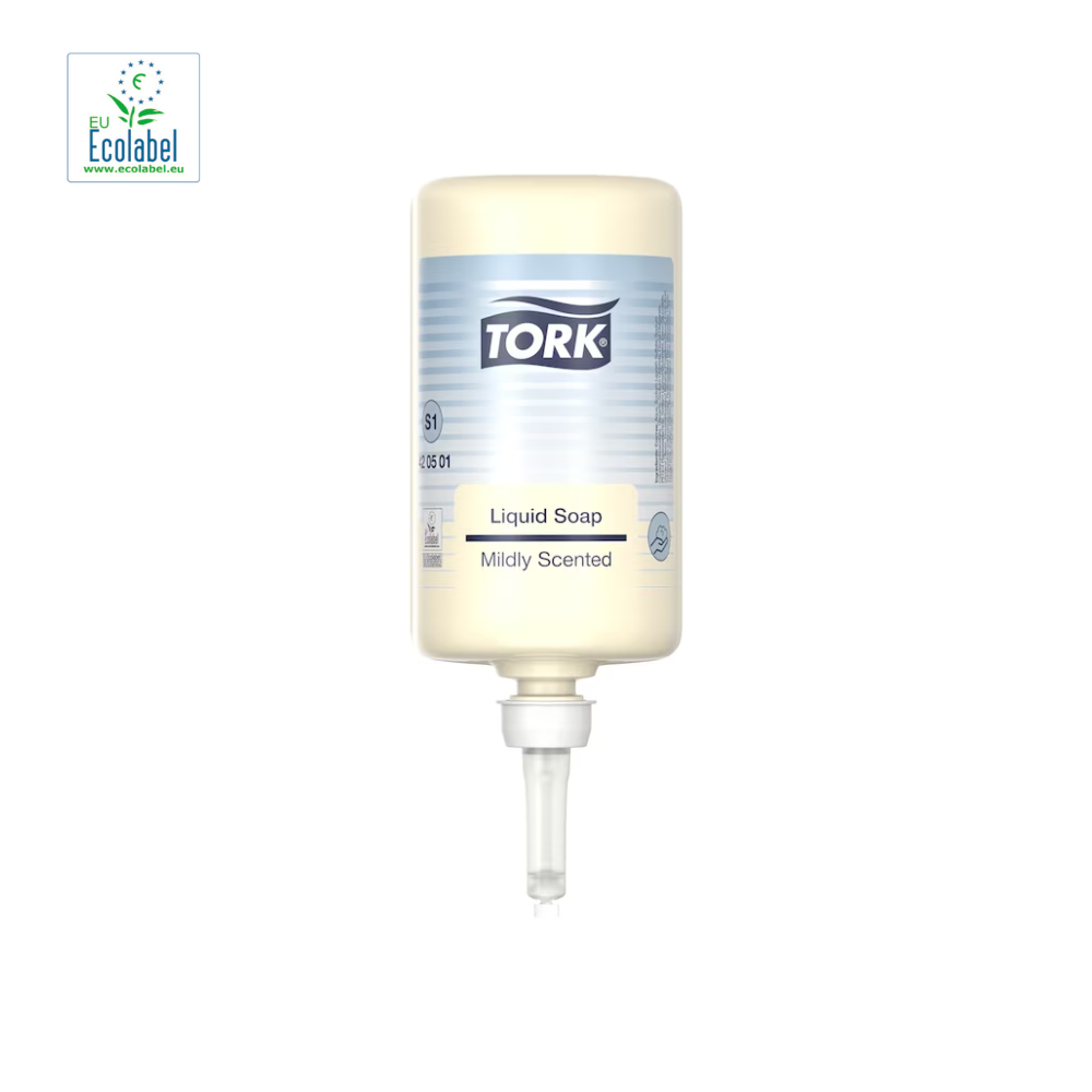 Švelniai pakvėpintas skystasis muilas Tork Premium Mild S1 420501, 1000ml