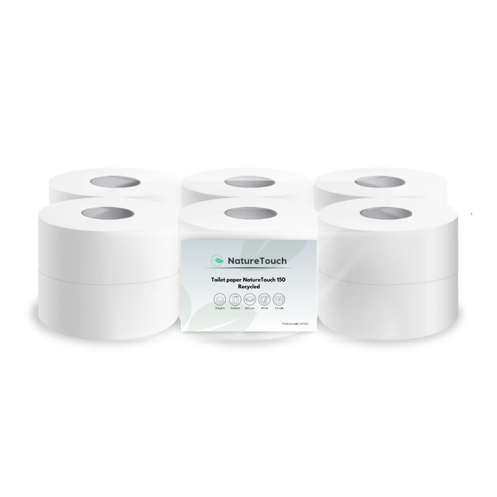 Tualetinis popierius NatureTouch 150 Recycled Tualetinis popierius NatureTouch 150 Recycled