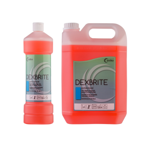 Dexbrite sanitarinių patalpų ploviklis suteikiantis gaivų kvapą