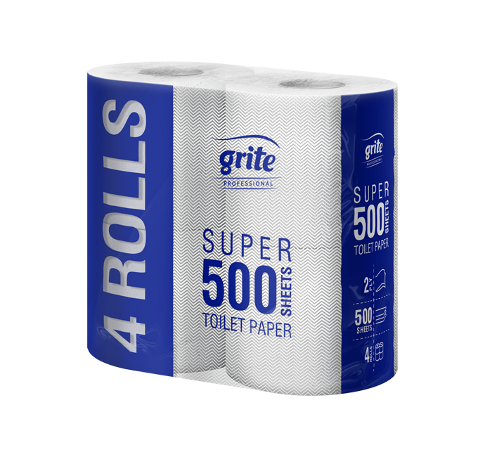 Tualetinis popierius GRITE Super 500 T Sheets