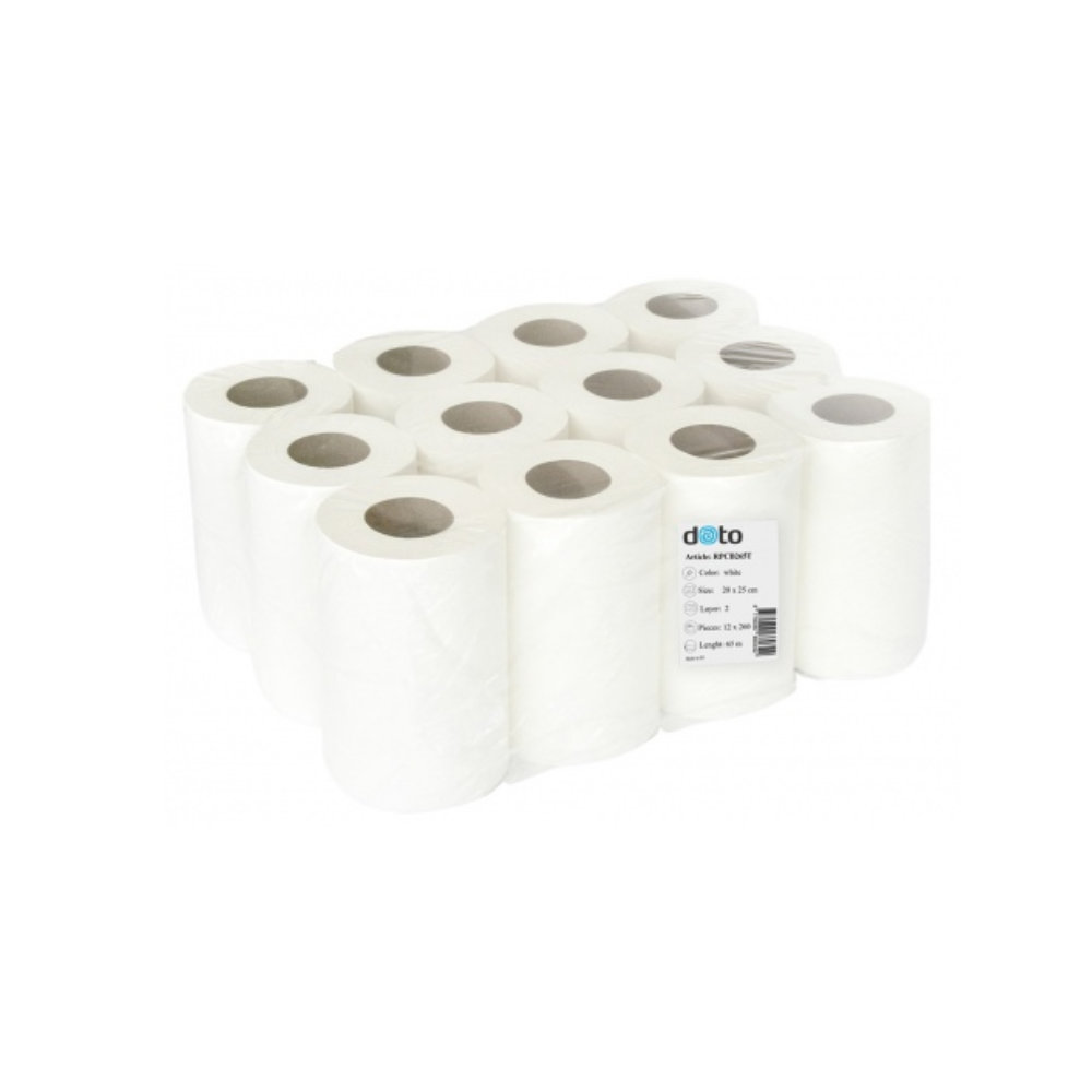 Ruloninis rankų valymo popierius DOTO RPCB265T