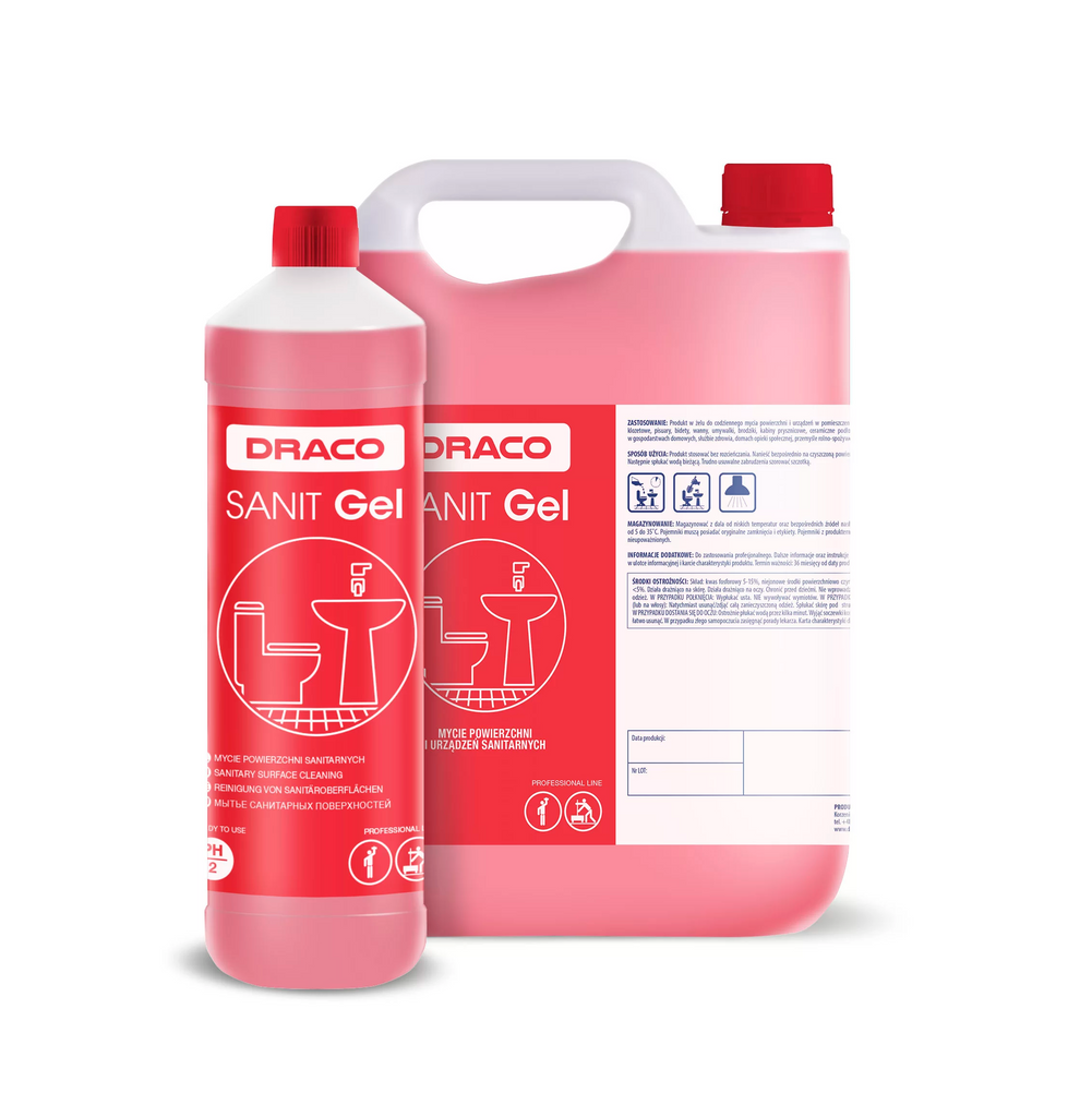 Sanit Gel - Malonaus kvapo sanitarinių patalpų valymo priemonė