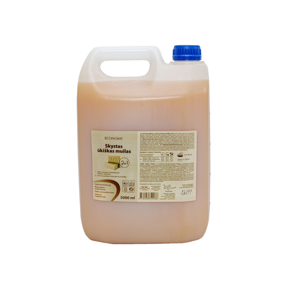 Skystas ūkiškas muilas ECONOMY, 5 l