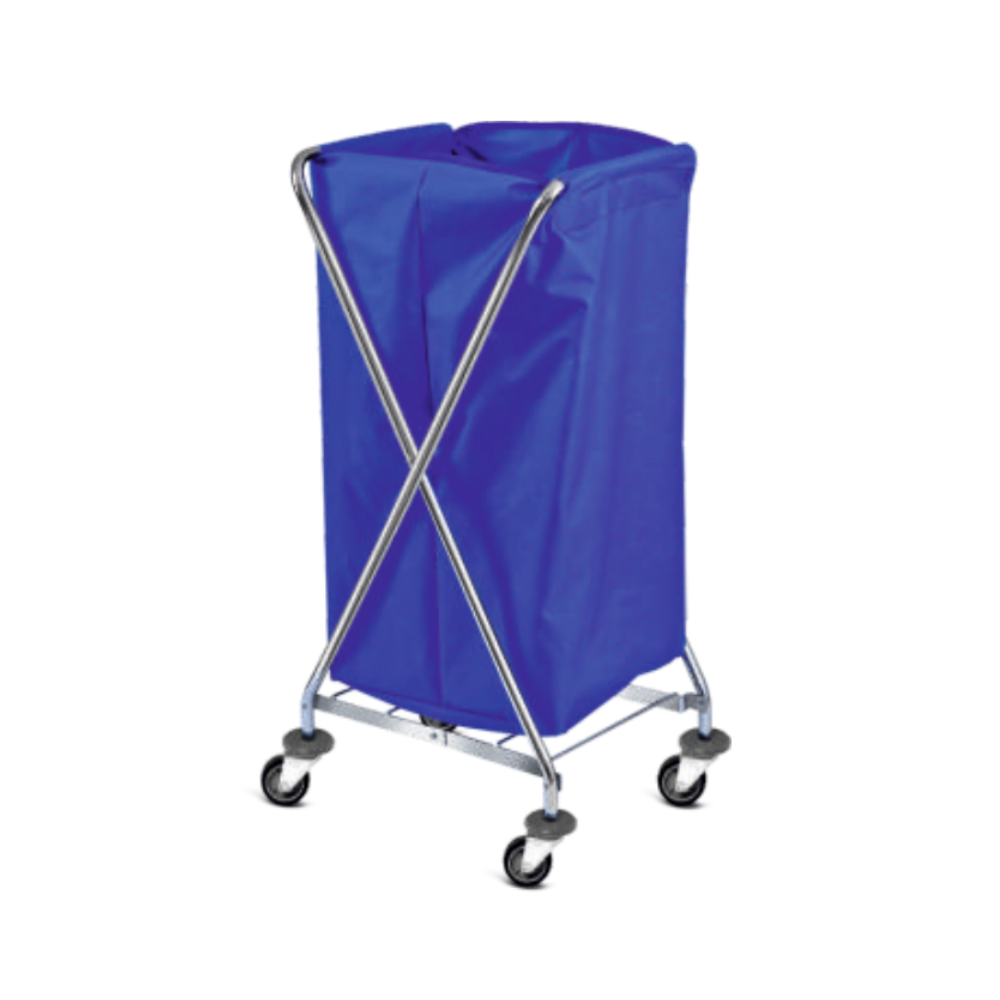 Sulankstomas vežimėlis su PVC maišu 40x43cm